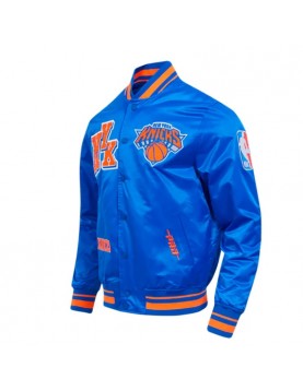 New York Knicks Best of Classic Rib Satin Jacket