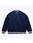 New York Yankees 2000 Full-Snap Satin Navy Jacket