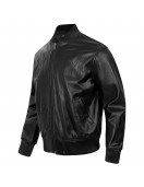 New York Yankees Washed Vanguard Men's Leather Varsity Jacket New York Yankees Washed Vanguard Men's Leather Varsity Jacket