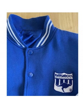 North Melbourne 1990s Royal Varsity Wool Jacket