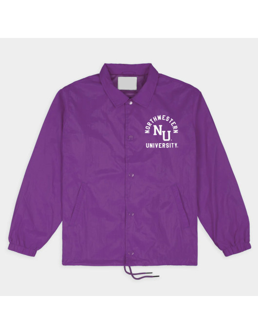Northwestern Wildcats Football Retro Coaches Jacket