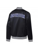 Northwestern Wildcats Retro Champion Bomber Black Jacket