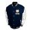 Notre Dame Fighting Irish Graduate Navy and White Varsity Jacket