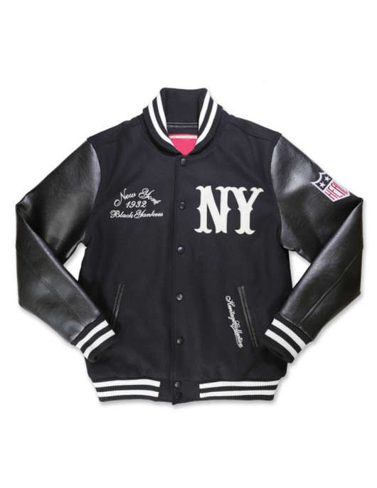 NY Black Yankees Varsity Jacket