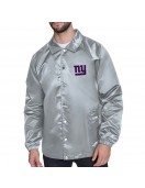 NY Giants Retro Logo Coaches Jacket