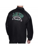 NY Jets Retro Logo Coaches Jacket