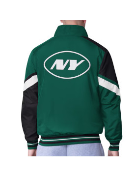 NY Jets Strong Arm Green Full-Zip Jacket
