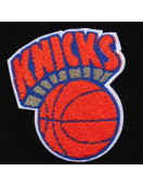NY Knicks Black Out Team Logo Varsity Jacket