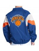 NY Knicks Yard Line Blue Full-Zip Jacket