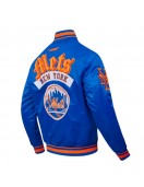 NY Mets Best of Classic Rib Satin Jacket