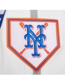 NY Mets Logo Game Day Eggshell Jacket
