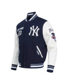 NY Yankees Area Code Classic Rib Varsity Jacket