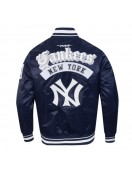 NY Yankees Best of Classic Rib Satin Jacket NY Yankees Best of Classic Rib Satin Jacket