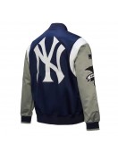 NY Yankees Cooperstown Team Origins Satin Jacket