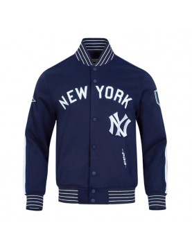NY Yankees Logo Game Day Navy/Black Jacket