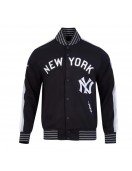 NY Yankees Logo Game Day Navy/Black Jacket