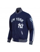 NY Yankees Logo Game Day Navy/Black Jacket