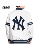 NY Yankees Varsity Scout Satin Jacket