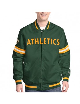 Oakland Athletics Varsity Scout Satin Jacket