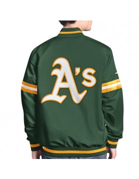 Oakland Athletics Varsity Scout Satin Jacket
