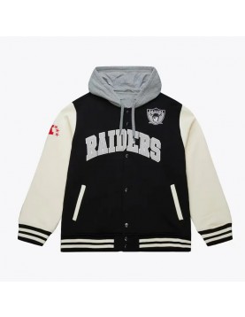 Oakland Raiders Sideline Varsity Fleece Jacket