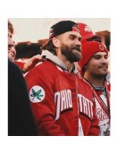 Ohio State Bryce Harper Satin Red Jacket