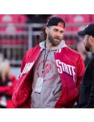 Ohio State Bryce Harper Satin Red Jacket