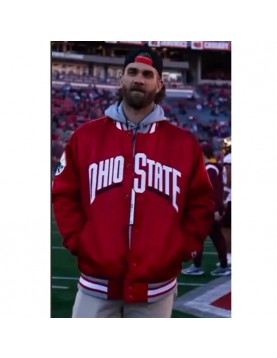 Ohio State Bryce Harper Satin Red Jacket