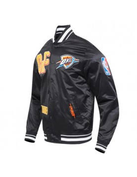 Oklahoma City Thunder Best of Classic Rib Satin Jacket