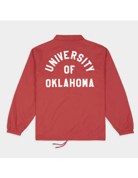 Oklahoma Sooners Football Retro Helmet Coaches Jacket