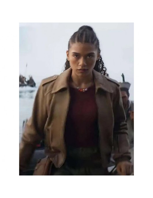 Percy Jackson and the Olympians Dior Goodjohn Leather Jacket Percy Jackson and the Olympians Dior Goodjohn Leather Jacket