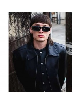 Peso Pluma Peso Completo Leather Jacket