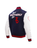 Philadelphia 76ers City of Brotherly Love Varsity Jacket