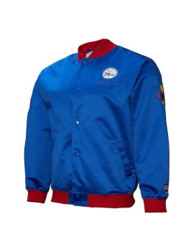 Philadelphia 76ers OG 3.0 Lightweight Royal Satin Jacket