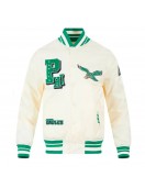Philadelphia Eagles Best of Classic Rib Satin Jacket