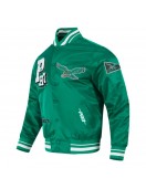 Philadelphia Eagles Best of Classic Rib Satin Jacket