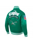 Philadelphia Eagles Best of Classic Rib Satin Jacket