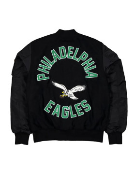 Philadelphia Eagles MA-1 Historic Varsity Jacket