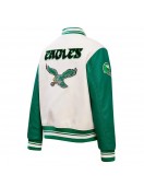 Philadelphia Eagles Mary Kate Morrissey Varsity Jacket