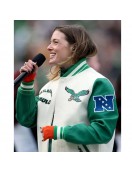 Philadelphia Eagles Mary Kate Morrissey Varsity Jacket