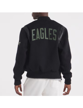Philadelphia Eagles Teddy Varsity Wool Jacket