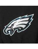 Philadelphia Eagles Wingspan Men's Drop Shoulder Fleece Pullover Hoodie