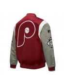 Philadelphia Phillies Cooperstown Team Origins Satin Jacket