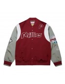 Philadelphia Phillies Cooperstown Team Origins Satin Jacket