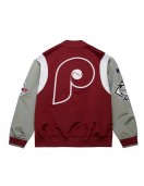 Philadelphia Phillies Cooperstown Team Origins Satin Jacket