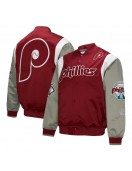 Philadelphia Phillies Cooperstown Team Origins Satin Jacket