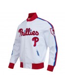 Philadelphia Phillies Game Day White Jacket with Current Logo