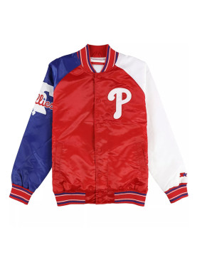 Philadelphia Phillies Hometown Varsity Satin Jacket