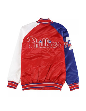Philadelphia Phillies Hometown Varsity Satin Jacket