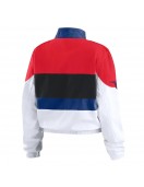 Philadelphia Phillies Racing Full-Zip Red and White Jacket